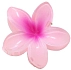 Sponka do vlasů květina - růžová - Havaj - Hawaii - 8 cm - 1 ks