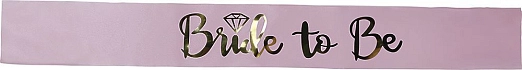 Šerpa Bride to be - Budoucí nevěsta - růžová - Rozlučka se svobodou - 75 cm