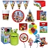 Dětská narozeninová sada Tlapková Patrola - Paw Patrol s balónky a heliem - 12 osob, 102 ks