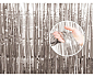 PÁRTY ZÁVĚS STŘÍBRNÝ - SILVER - Silvestr - 90 x 240 cm