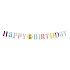 Girlanda 1. narozeniny - Happy Birthday - HOLKA - růžová - 182 cm