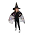 Kostým čaroděj - čarodějnice s pláštěm + kloboukem / HALLOWEEN