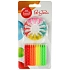 NAROZENINOVÉ SVÍČKY NEON - 24 ks - 6 cm