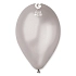 Balónky  metalické 100 ks stříbrné - průměr 26 cm