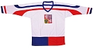 Hokejový dres ČR bílý - hokej - ČR fanoušek - vel. L