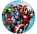 Papírové talíře AVENGERS, 23 cm, 8 ks