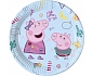 Papírové talíře prasátko Peppa 'Peppa Pig', 23 cm, 8 ks