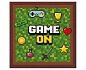 Papírové ubrousky Game On - Minecraft - 33 x 33 cm - 20 ks