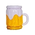 Nafukovací pivo - pivní korbel na nápoje - Oktoberfest - 45x30 cm