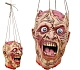 Závěsná dekorace - Hlava monstra - Halloween - 28 cm