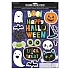 Dekorace nálepky na okno Happy Halloween - 16 ks