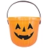 Kyblík dýně - pumpkin - HALLOWEEN - 17 x 19 cm