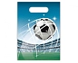 Dárkové tašky plastové FOTBAL - 17 x 23 cm - 6 ks