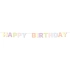 Papírová girlanda Happy Birthday - narozeniny - 180 cm