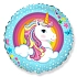 Balón foliový Jednorožec - UNICORN 45 cm