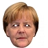Angela Merkel - maska celebrit