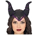 Čelenka s rohy - Maleficent - zloba - Halloween