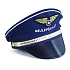 Čepice pilot - kapitán s nápisem dětská