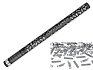 Konfety 80cm -STŘÍBRNÉ METALICKÉ - Silvestr