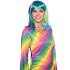 Paruka duha - duhová - rainbow - dlouhá