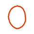 Retro neonové korále - náhrdelník  - 80.léta - disco - oranžové