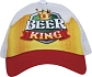 Párty kšiltovka Beer King - pivo - Oktoberfest - unisex