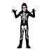 Dětský kostým Kostlivec vel.3-4 roky - Halloween