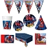 Dětská narozeninová sada Spiderman - 12 osob, 78 ks