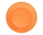 Talíře oranžové 18 cm - 6 ks - Halloween