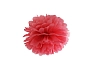 PAPÍROVÝ POMPOM 25cm - ČERVENÁ