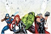 Plastový ubrus AVENGERS - 120 x 180 cm