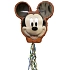 Piňata Myšák Mickey Mouse - 51x46,5x8 cm - tahací