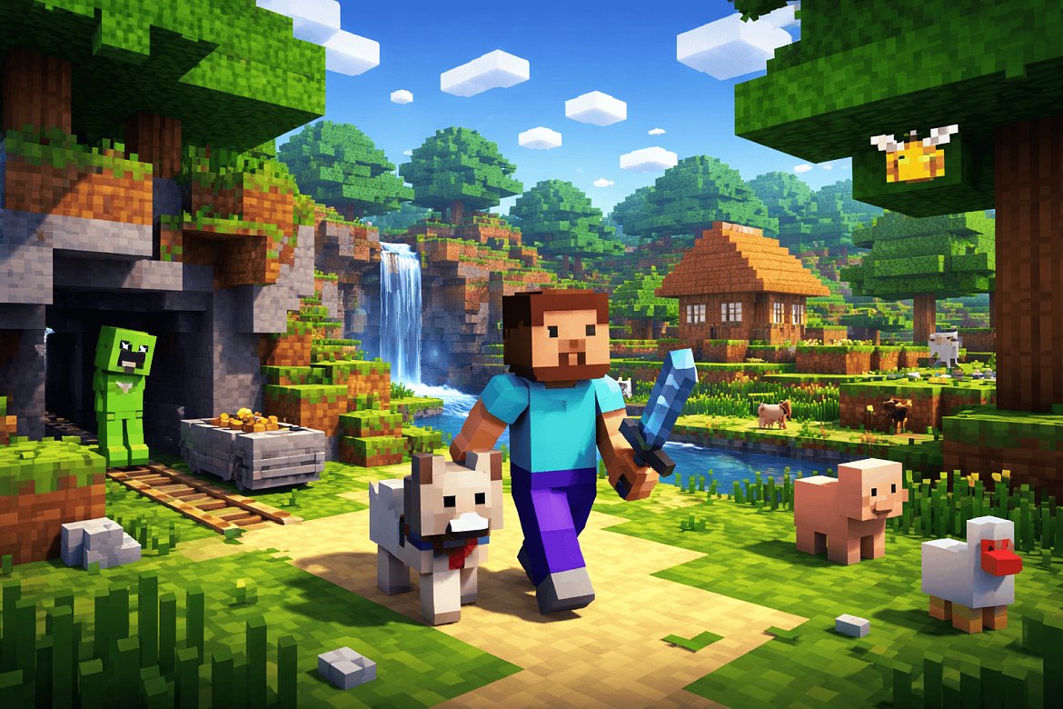 Minecraft párty začíná!