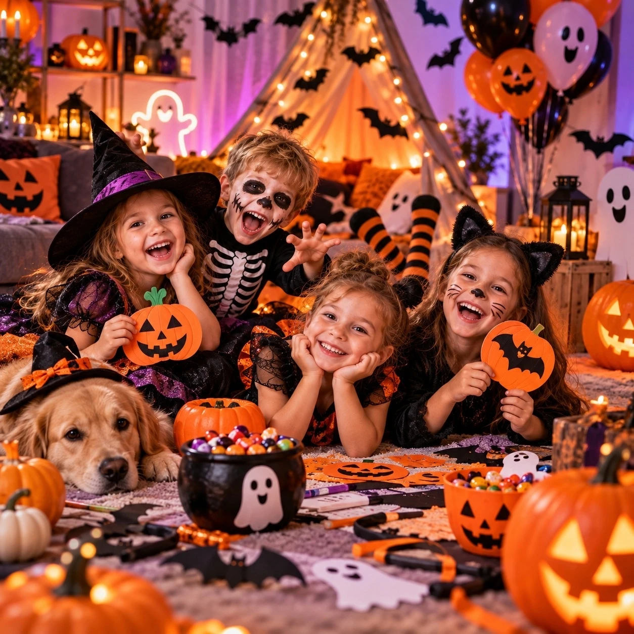 Halloweenská párty pro nejmenší, kde nikdo neomdlí strachy